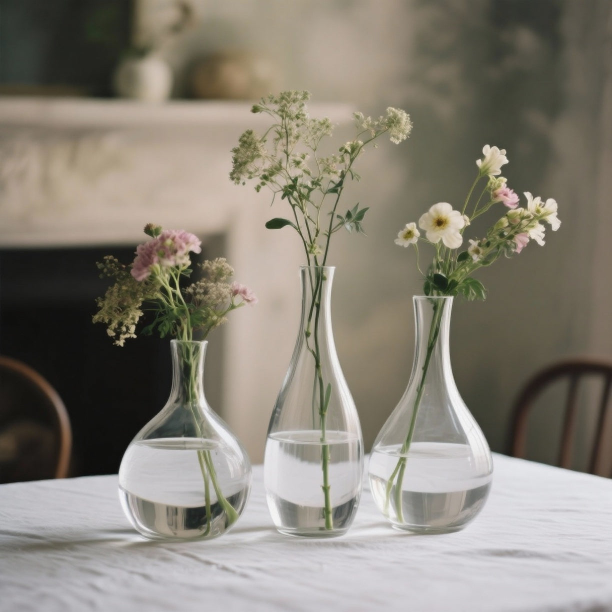 The Clara Trio Vases
