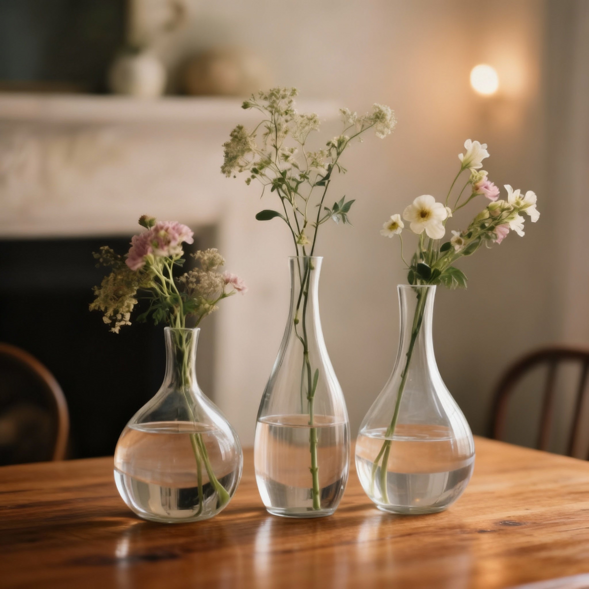 The Clara Trio Vases